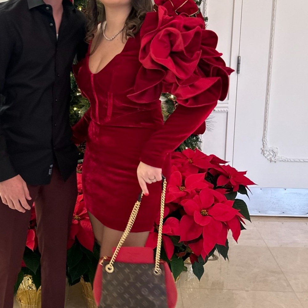 Red dress